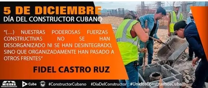 Muchas felicidades para todos los amigos y compañeros relacionados a la rama de la construcción. #VamosPorMás #LatirAvileño <a href="/Conavil_ECM/">CONAVIL - Empresa de Construcción y Montaje</a>