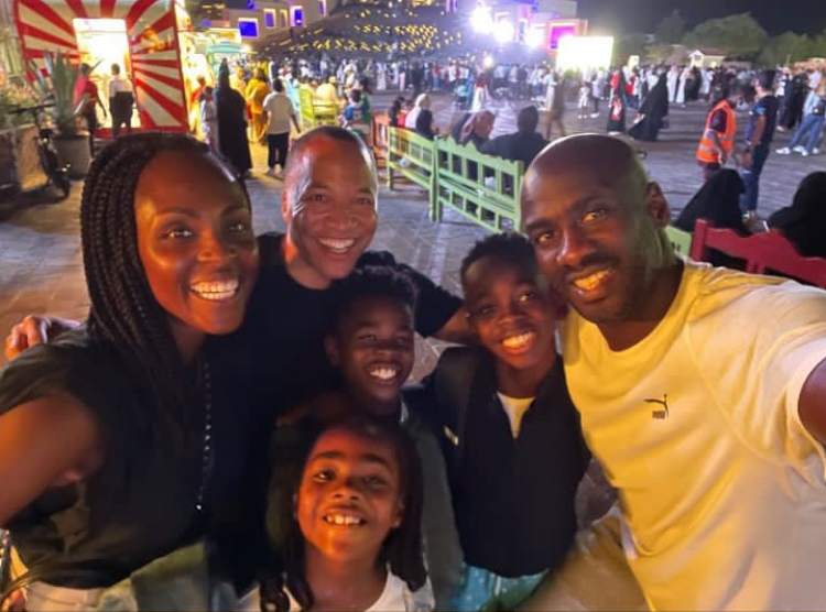 MaxTVGHonline's tweet photo. #BlackStarsDiary | 𝐐𝐀𝐓𝐀𝐑 𝟐𝟎𝟐𝟐
Otto Addo returns to his beautiful family in Germany after Ghana crashed out of the 2022 FIFA World Cup in Qatar.
#MaxTV #MaxFM #MaxOnline #FIFAWorldCupQatar2022 #MaxSports #MaxWorldCup https://t.co/KT0e2TcG6w