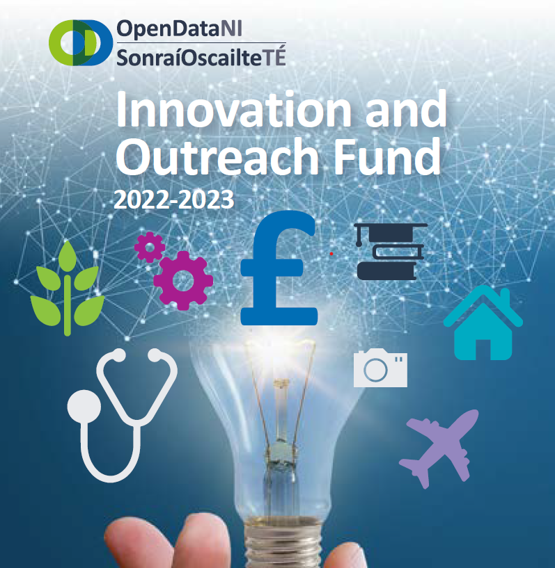 opendatani's tweet image. The Open Data Innovation and Outreach Fund launches today. Applicants can win grants of up to £5000 for demonstrating innovative use of data. More info can be here: finance-ni.gov.uk/news/applicati…