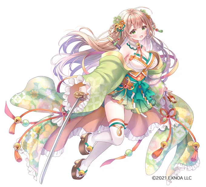 DMM GAMES『エンジェリックリンク』にて「鈴鹿御前」のイラストを担当させて頂いてます!
どうぞよろしくお願い致します～✨
https://t.co/GrxKtWOTky

#エンジェリックリンク #エンクリ 