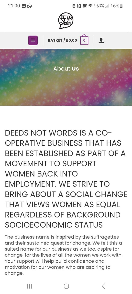 DeedsNotWords22's tweet photo. Help us help others. Take a look at our great website supporting women back into employment through meaningful engagement. All products have been designed by our women and who will continue to work with us on our small buisness adventure https://t.co/rrXpg8iEwK https://t.co/4hv0EdEpp4