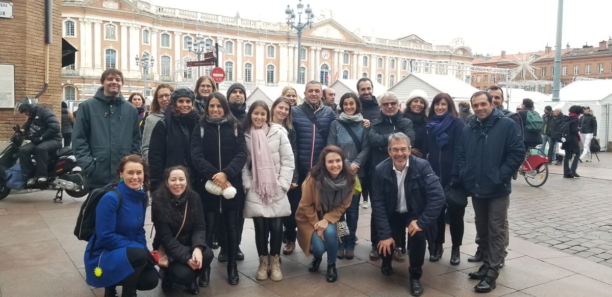 H2020_impactour's tweet photo. Great days in Toulouse, finally starting testing the  🤖 #IMPACTOURTOOL where data can help #EUdestination to set better #strategies, make comparisons and finally enhance their #decisionmaking in the development of cultural tourism! https://t.co/gkpCUZ2ZLr