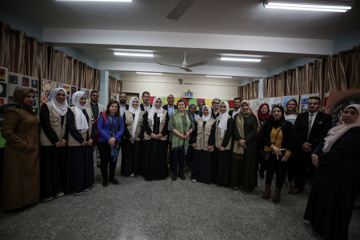 "I was impressed by the passion and dedication of both students, teachers and teacher educators during our visit to Gaza", said Deputy Director General Ms. Helena Airaksinen who visited Gaza on December 1st.
🇫🇮 is proud to be a development partner supporting such initiatives.