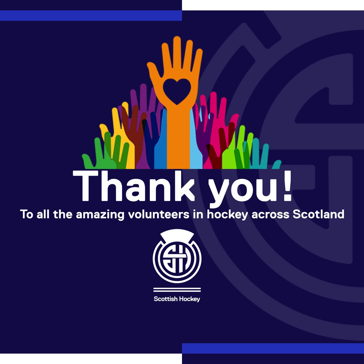 Today is #InternationalVolunteerDay and we want to say thanks to all the amazing volunteers across hockey who give so much to the sport!! 💙💙