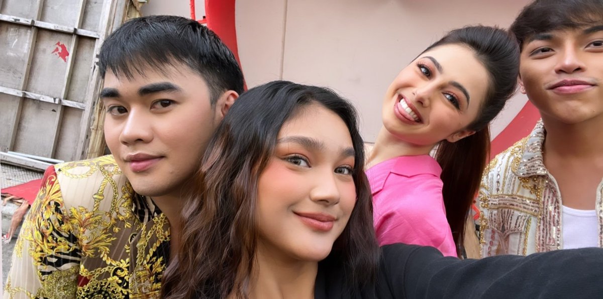 slaygirly_'s tweet photo. Karina Bautista with Shanaia, Lucas, Anji &amp; JM ❤️ 

#KarinaBautista | @MissKareee https://t.co/G4cLKbsOst