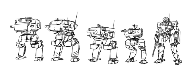 アイデアスケッチ。 