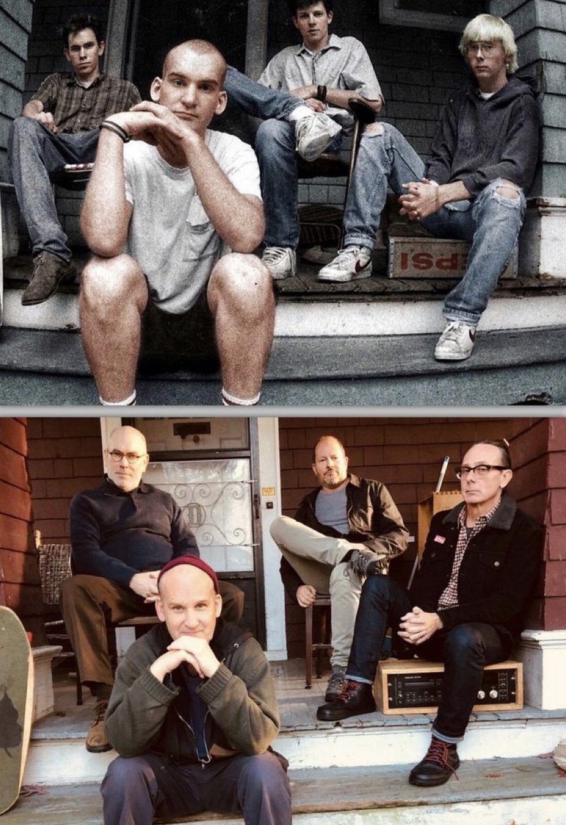 rocknrollscars's tweet image. Minor Threat. Then/Now.