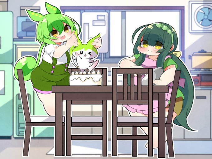 皆が来る前に早く準備するのだっ!
#ずんだもん生誕祭2022 