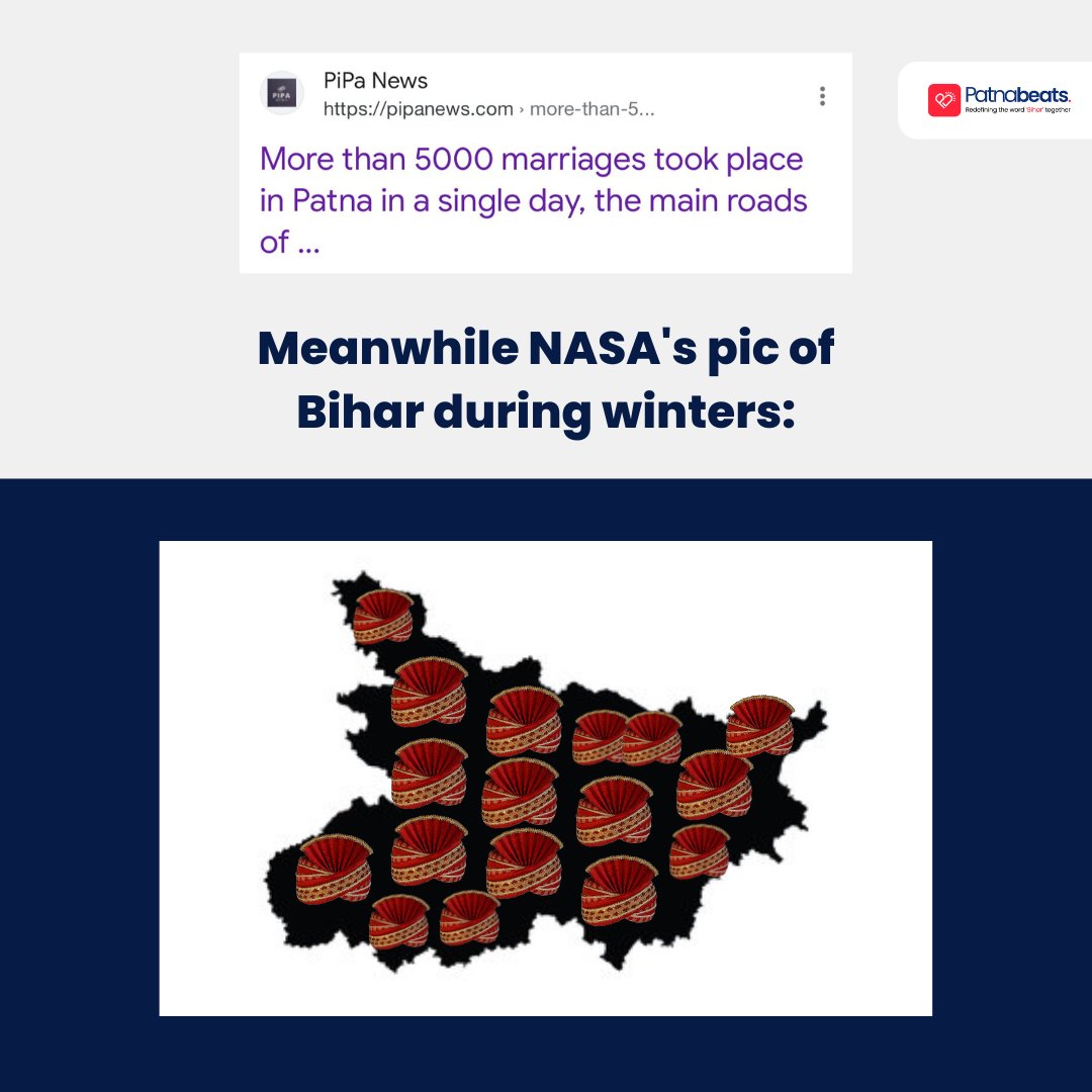 Mere "yaar" ki shadi nhi "sansaar" ki shadi hai.
..
..

#shadiseason #shadi #patna #bihar #patnabeats