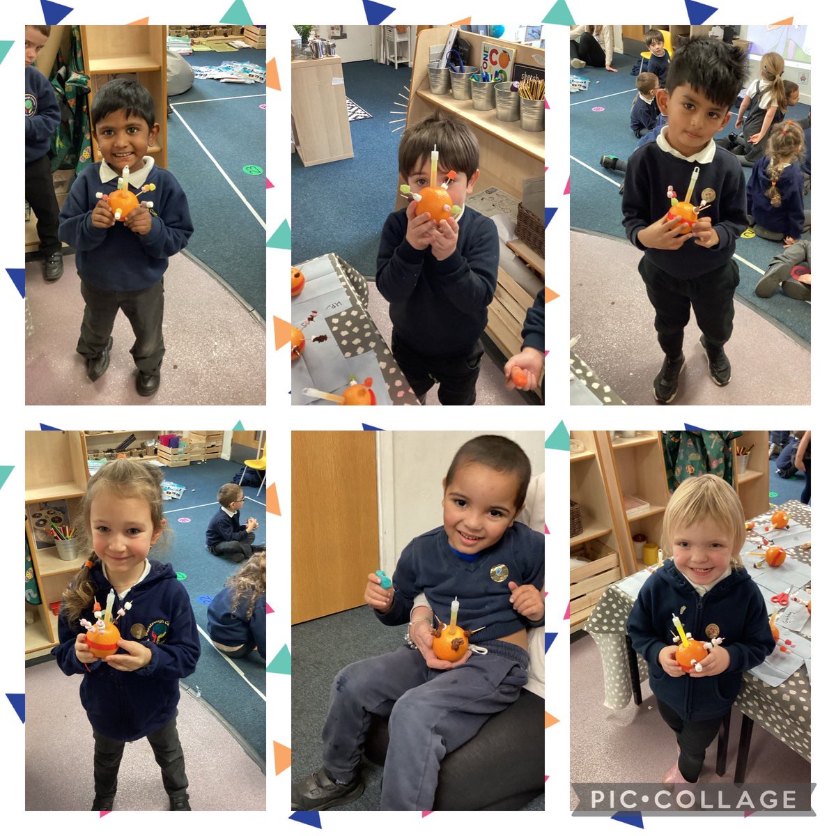 JulieGrainger4's tweet photo. Class 1 really enjoyed making their christingles and learning about what each part meant!🙂 https://t.co/9blDxyDRr4