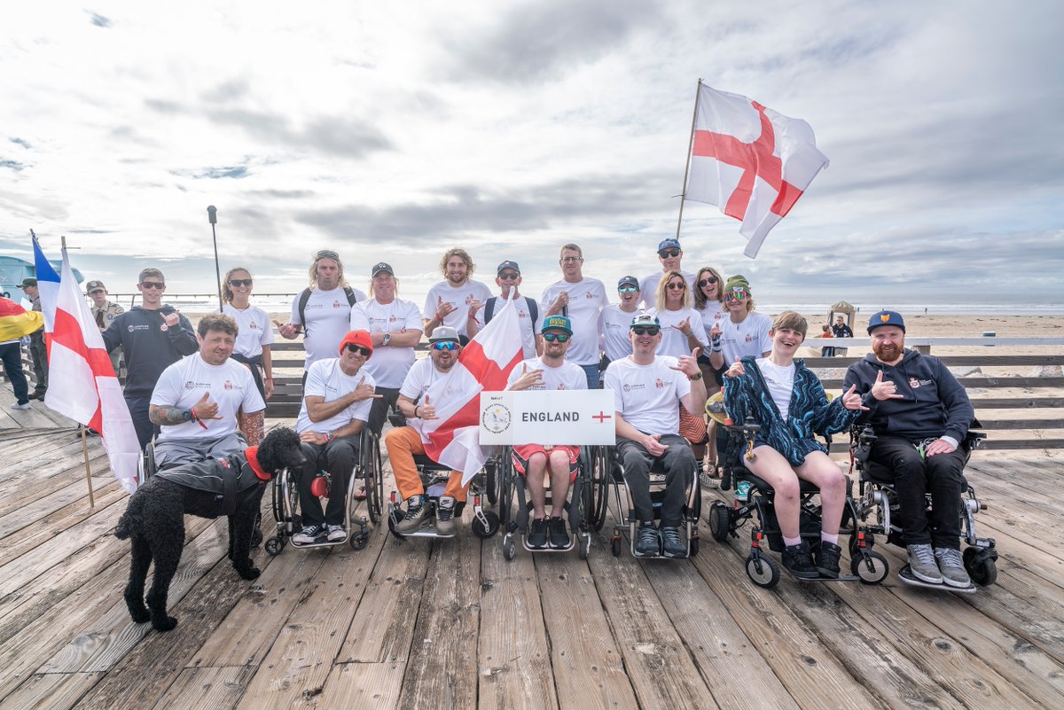 Competition is ON for Team England Para at the 2022 ISA World Para Surfing Championships. Let's get behind the team &amp; show some support! Heat times on IG/FB. You can watch live here (Eng surfers in from 3pm UK): isasurf.org/event/2022-pis…