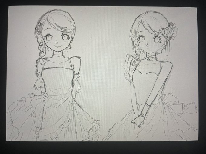 線画ダルすぎてこっから進まない 