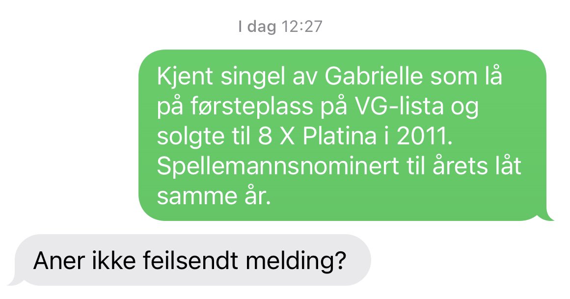 Jeg prøvde, i alle fall …