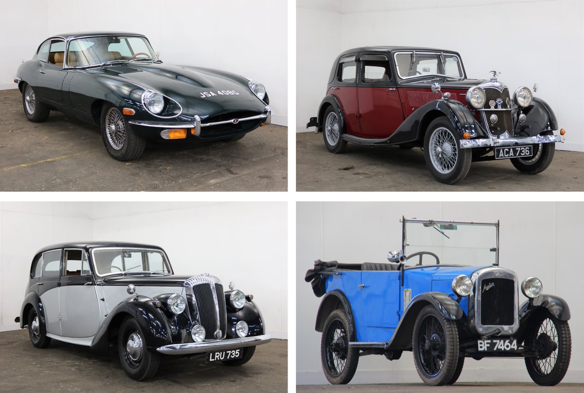 Invest in Motoring History! 
Bidding is open - Classic &amp; Vintage Car Auction
brightwells.com/timed-sale/5245
Viewing TODAY &amp; TOMORROW,  at Easters Court, HR6 0DE  - all are welcome
☎️Call 01568 611122 for more info on any of the lots 
#classiccar #Auctions