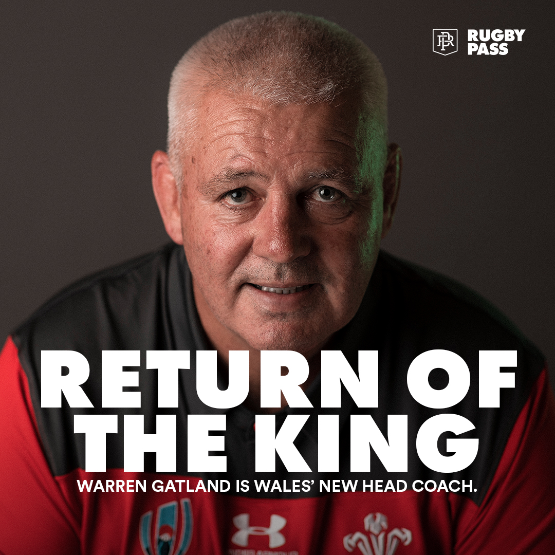 He's back 🏴󠁧󠁢󠁷󠁬󠁳󠁿 #WalesRugby