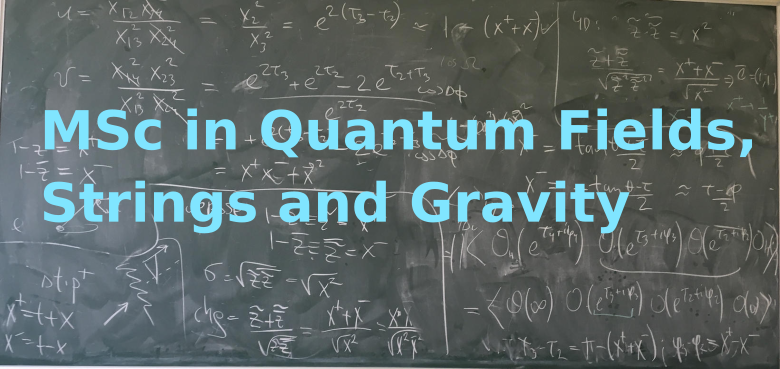 We have two scholarships for 5k in our MSc in Quantum Fields, Strings and Gravity in 2023. Apply early to be considered! maths.tcd.ie/postgraduate/Q…