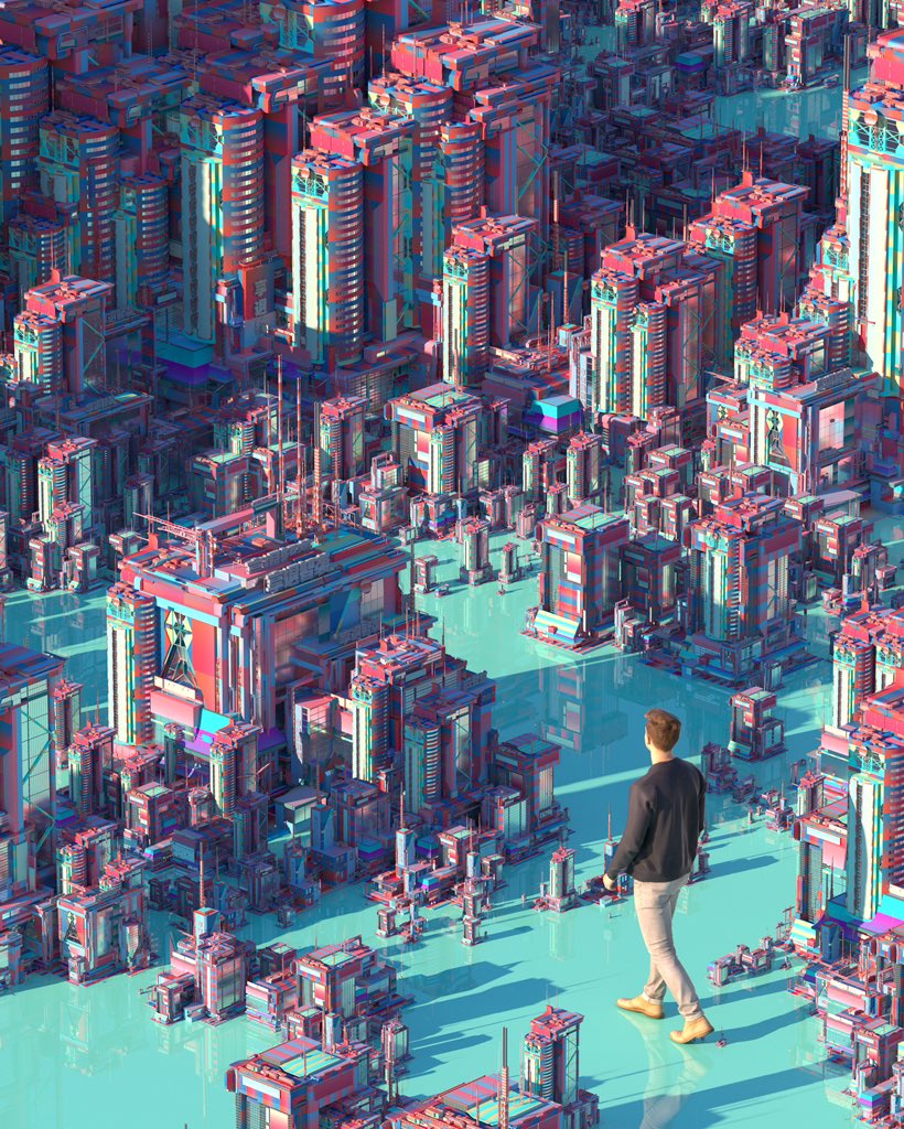 beeple's tweet image. HONG KONG