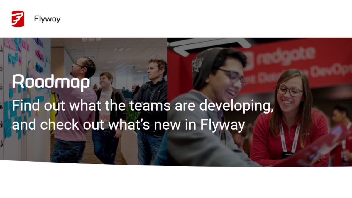 What's up next for @FlywayDb Engine, Flyway Desktop and Redgate Clone? Take a sneak peek: bit.ly/3UL4Cu9