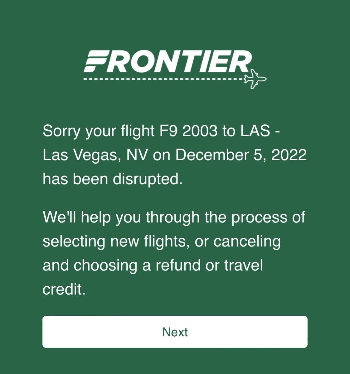 colindaymude's tweet photo. @FlyFrontier What does this mean??? The flight stills shows on time?? https://t.co/6ssHZsJU7H