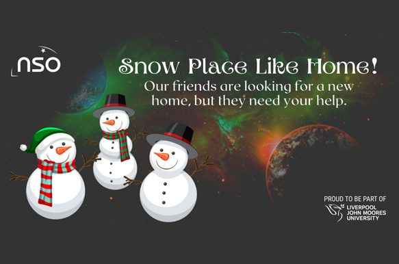 NSO: Online Primary Christmas! For the 3rd year running, @SchoolsObs & @LJMU_Astro will be broadcasting a festive space-themed event for children aged 7 – 11. 'Snow Place Like Home!' Last year’s event was watched by over 7000 pupils! More: bit.ly/3Fu7Htr