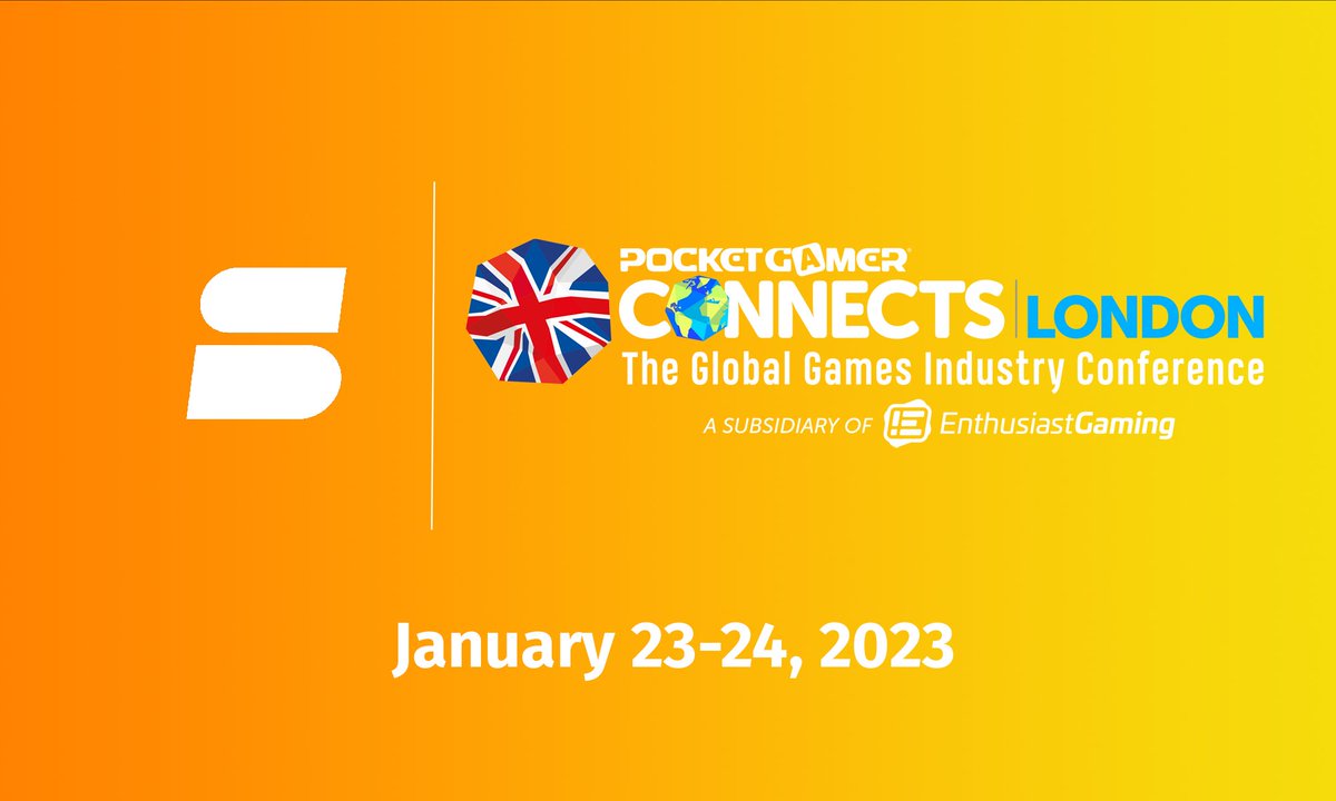 After a great year of being back at events and conferences, we're already looking ahead to 2023 and being in London for Pocket Gamer!

Send us an email if you'll be there and want to find out more about what we're doing: sophie.riordan@socialfirstgames.com

#PGC23 #gamedev