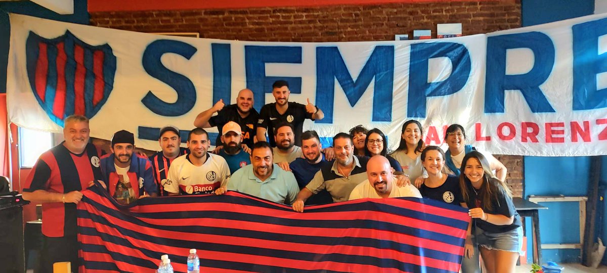 SiempreSanLore's tweet photo. Desde #SiempreSanLorenzo queremos agradecer enormemente el apoyo, el compromiso y la cálida recepción recibida por la Peña de "Mar del Plata" y alrededores.

#CiprianoPresidente https://t.co/I0MAKvPVlX