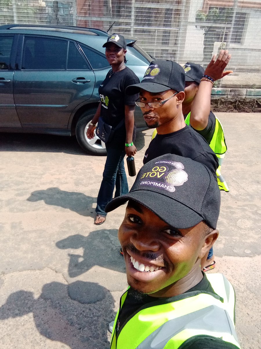 Dr_IDO95's tweet image. #PVCCollection &amp;amp; #MakeWeGoVote Community Campaign are part of #GovoteProject of #CcHub. We, the #AbiaChampions/volunteers visited #INEC offices in Umuahia North and Umuahia South LGAs on 24/11/2022 to monitor #compliance of citizens to the #INECregisterdisplay...
#Govoteng
#2023