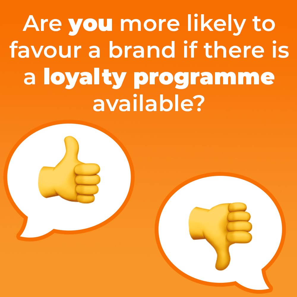 Are you more likely to favour a brand with a loyalty programme over one that doesn’t?

Let us know with 👍 or 👎 in the comments!

It was recently found that 75% of consumers will favour a brand if there’s a loyalty programme available.

#loyalty #independentbusiness