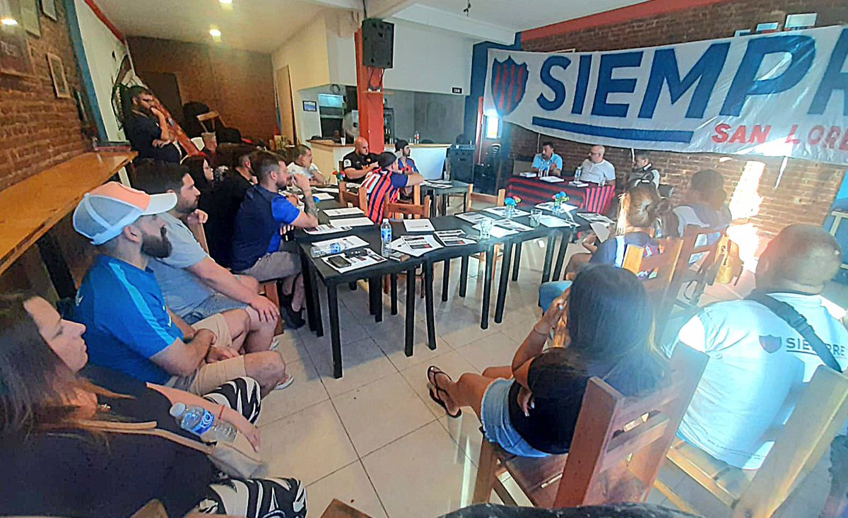 SiempreSanLore's tweet photo. Desde #SiempreSanLorenzo queremos agradecer enormemente el apoyo, el compromiso y la cálida recepción recibida por la Peña de "Mar del Plata" y alrededores.

#CiprianoPresidente https://t.co/I0MAKvPVlX