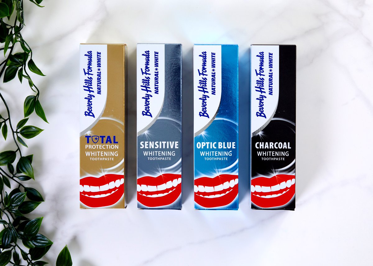 BevHillsFormula's tweet image. White teeth the natural way 🦷🍃

Teeth whitening is often considered damaging to teeth, but not with Beverly Hills Formula. Our Natural White Toothpaste range are incredibly effective teeth whiteners while not damaging teeth enamel. 🦷❤️

#BeverlyHillsFormula #NaturalWhite