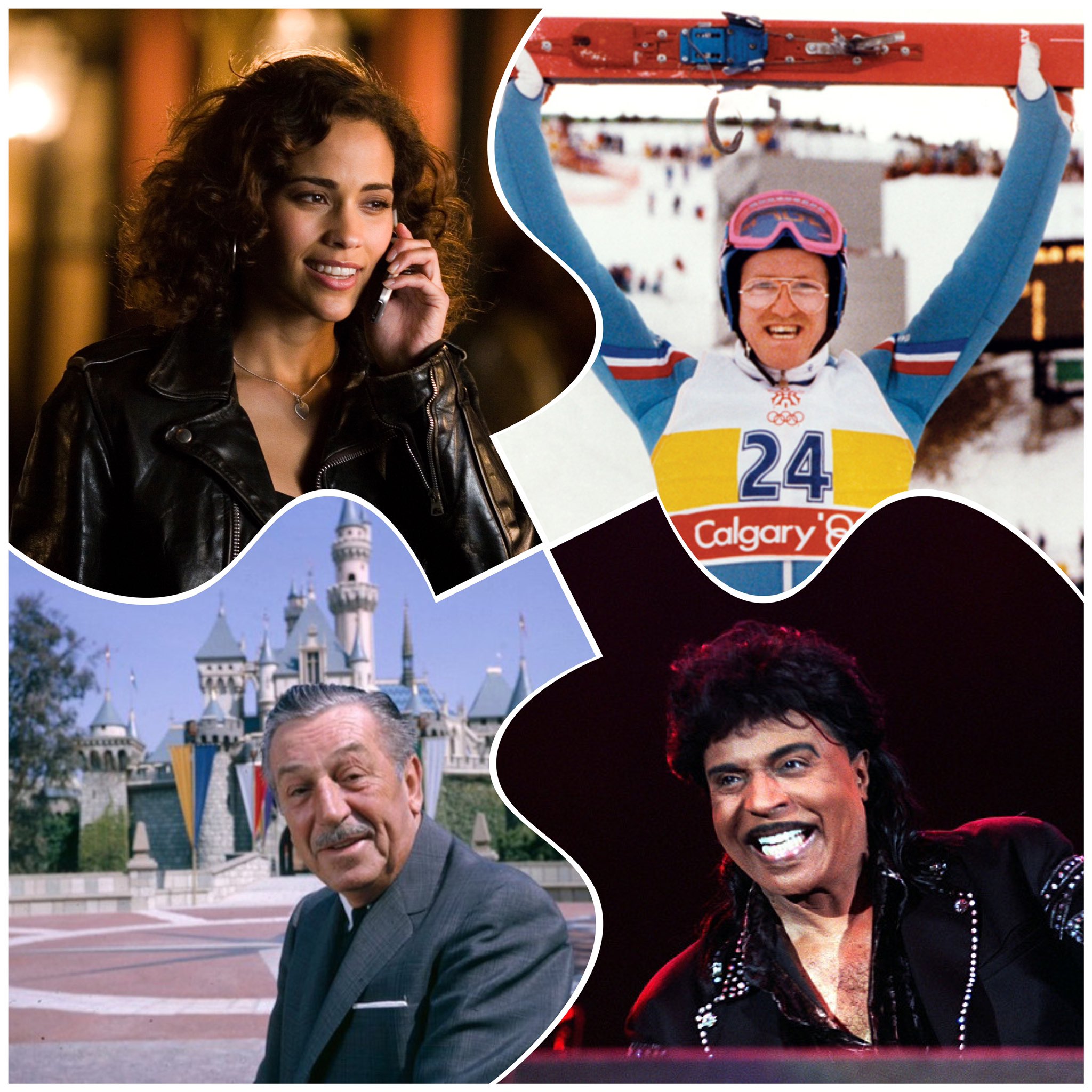 Happy Birthday to 

Paula Patton 
Eddie the Eagle 
The late greats Little Richard and 
Walt Disney 