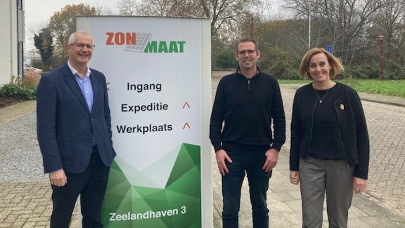 Bedankt #Zonmaat voor de rondleiding door jullie mooie bedrijf op bedrijventerrein #Plettenburg. 
Goed om te zien hoe jullie woningcorporaties verduurzamen met zonnepanelen. Ook in Nieuwegein. 
#duurzaam #zonnepanelen