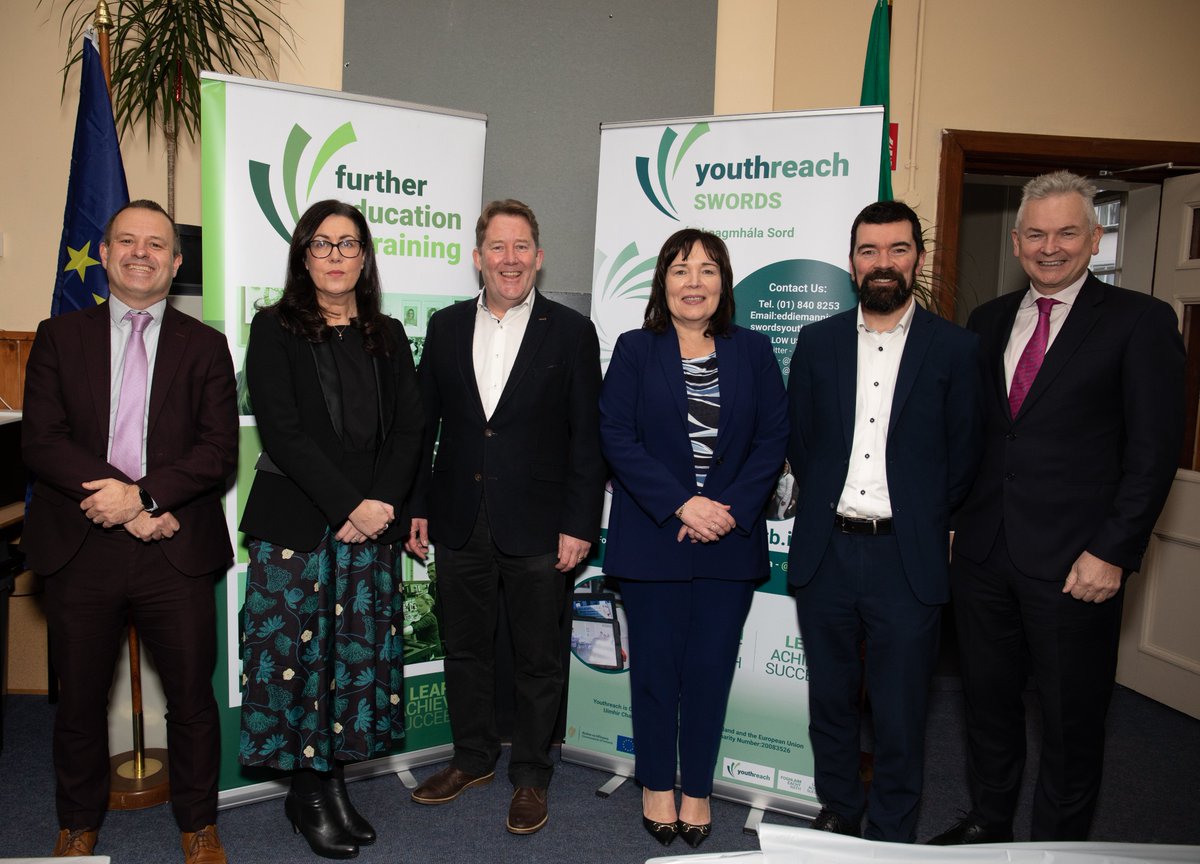 Paddy Lavelle (@paddylavelle5) on Twitter photo A great day in <a href="/YouthreachS/">YouthreachSwords</a> with <a href="/ddletb/">Dublin & Dún Laoghaire ETB</a> for <a href="/SimonHarrisTD/">Simon Harris TD</a> announcement of next stage in dev of College of The Future (COTF) in Swords to serve 1000 students. With @DDLETB CE Caitriona Murphy <a href="/DarraghOBrienTD/">Darragh O'Brien</a> <a href="/andrewbrownlee7/">Andrew Brownlee</a> <a href="/Fingalcoco/">Fingal County Council</a> <a href="/ddletb/">Dublin & Dún Laoghaire ETB</a>YR & others #ETBStrongerTogether A great day in <a href="/YouthreachS/">YouthreachSwords</a> with <a href="/ddletb/">Dublin & Dún Laoghaire ETB</a> for <a href="/SimonHarrisTD/">Simon Harris TD</a> announcement of next stage in dev of College of The Future (COTF) in Swords to serve 1000 students. With @DDLETB CE Caitriona Murphy <a href="/DarraghOBrienTD/">Darragh O'Brien</a> <a href="/andrewbrownlee7/">Andrew Brownlee</a> <a href="/Fingalcoco/">Fingal County Council</a> <a href="/ddletb/">Dublin & Dún Laoghaire ETB</a>YR & others #ETBStrongerTogether