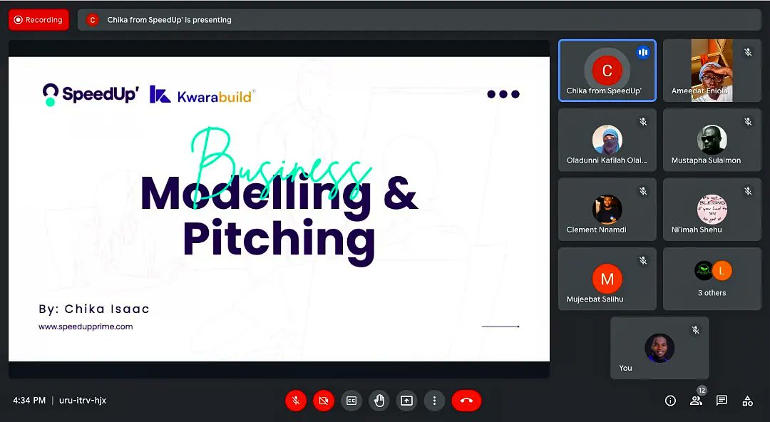 Speedupprime's tweet image. It was a privilege to partner with @kwarabuild by preparing and training the #KwaraBuild Small Business Grant applicants, for their pitch at the just concluded #KwaraBuildTechconference over the weekend.

#kbtc22
#createnow
#SpeedUpprime #togethertomore #strategyconsulting