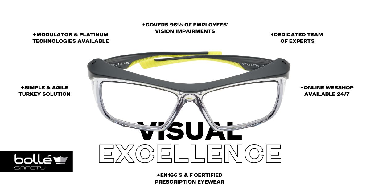 Why choose Bollé Safety to protect and correct your employees eyesight? #bollesafety #PPE #eyeprotection #safetyeyewear #safetyglasses