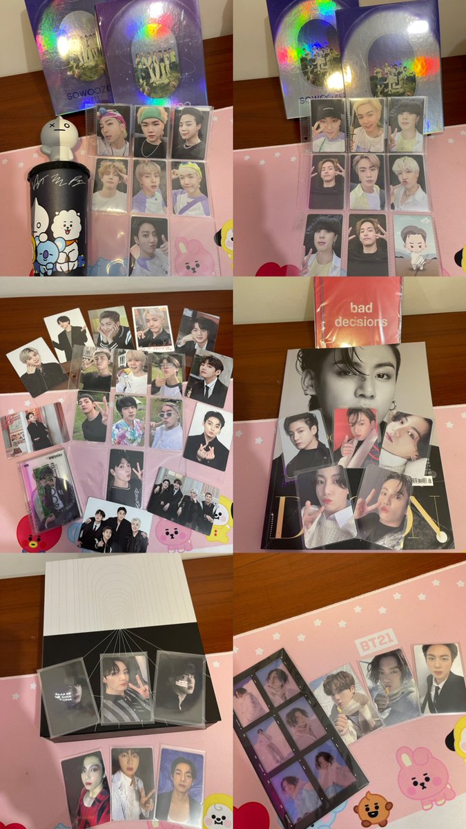 alytaejinkoobi7's tweet photo. ✨ FINAL SET/SMALL BUNDLES W/PRICES ✨

https://t.co/hGewPo3Hek…

~ date of lapag Dec 10 (saturday) 8pm
~ can look for kahati but will transact to one person per small set/can ship to diff address
~ more info will be posted this week
🏷 wts lfb bts pc ph quitting sale https://t.co/toumbu3r4A