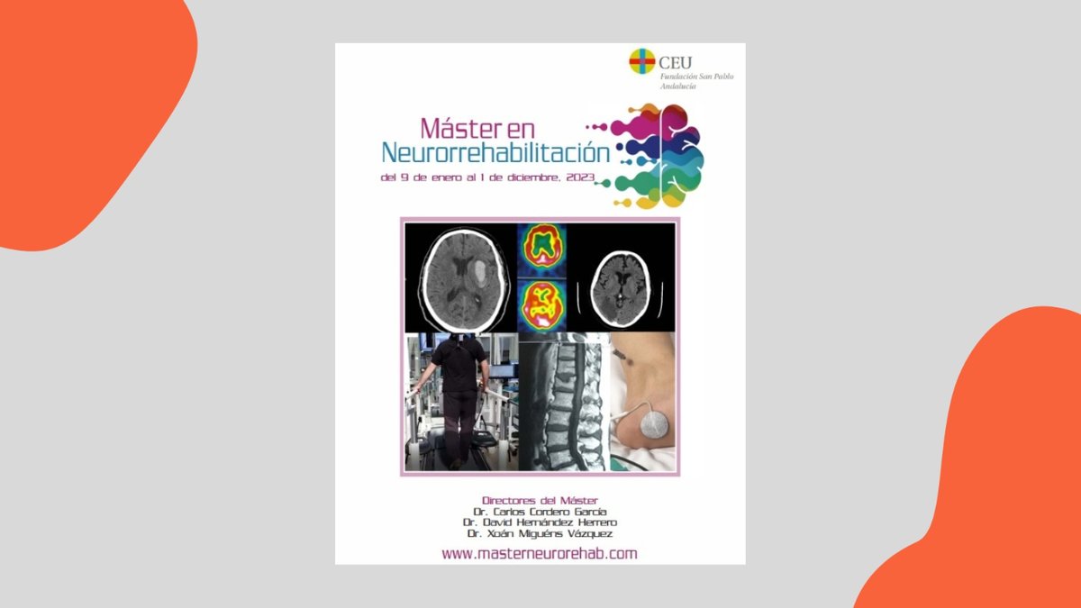¿Buscas actualizar tus conocimientos en Neurorrehabilitación? 🧐 Te puede interesar este Máster 🧠

📅 Del 9 de enero al 1 de diciembre de 2023
💻 Formato semipresencial
🎓 Organiza <a href="/CEUAndalucia/">CEU Andalucía</a>

Consulta toda la información 👉 bit.ly/3VryI5Y