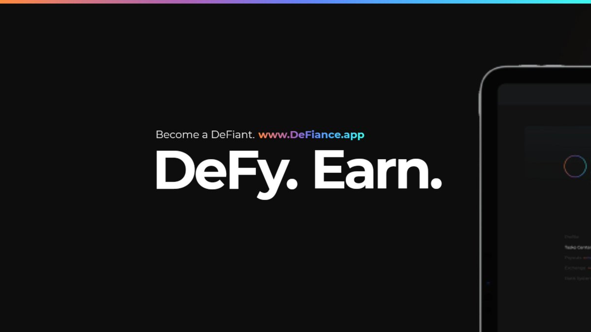 DefiantsDefy's tweet photo. Good things takes time to build, @DeFiance_App it's our pleasure and honour to keep on innovating, building and providing top level services in data security. Learn everything you need about your listed project directly on the platform. #DeFianceApp #DeFiants #PulseReport #DCLT https://t.co/OKWDmajwka