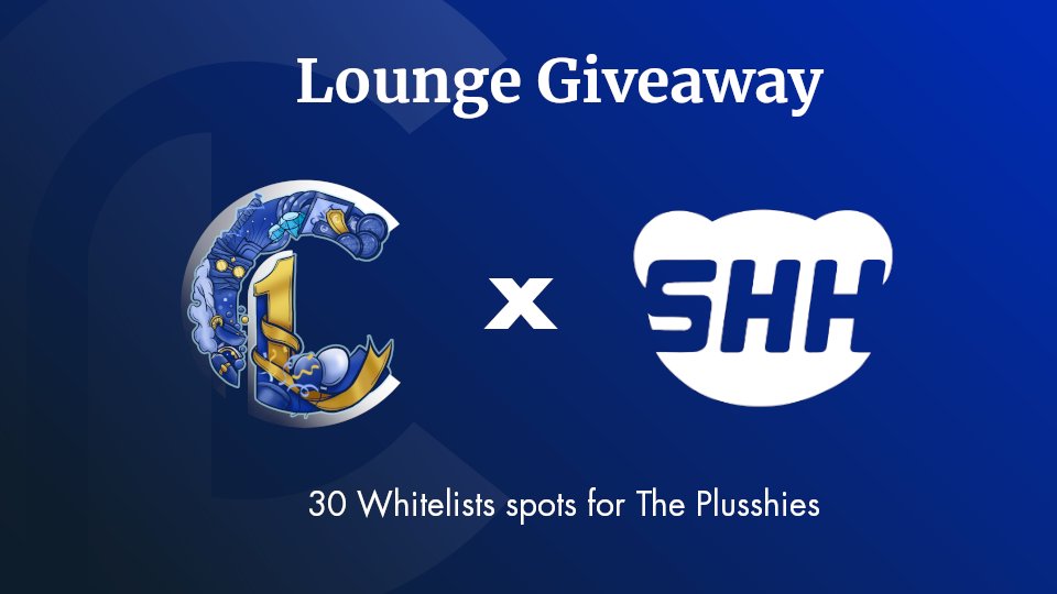 Cardano_Lounge's tweet photo. 💙 MONDAY FUNDAY 💙

@theplushhies has given us 30 WL spots to hand out to the Cardano Lounge community!

🔥 5 WL spots on Twitter!
🔥 25 WL spots for Ticket Holders in our Discord!

To qualify:
✅ Follow @Cardano_Lounge &amp;  @theplushhies
✅ Like and RT
✅ Tag a friend

#CNFT #ADA https://t.co/DyIJafWP3X