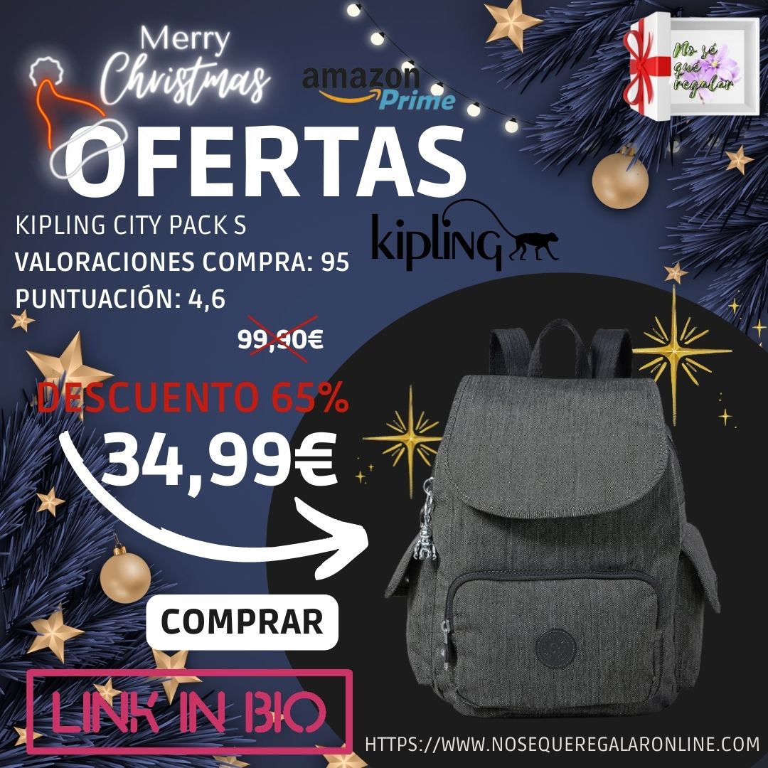 Anarodr82283414's tweet image. LINK 👉 amzn.to/3OZEcCK
#bolsoskipling #kiplingbackpack #OfertasNavideñas #ofertasamazon