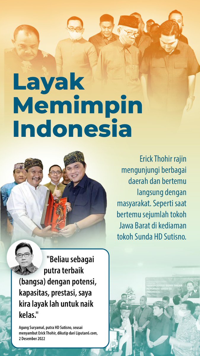 etrooper_crp's tweet photo. Kita Hadapi Kita Atasi bersama Ka @erickthohir
.
.
.
#KitaHadapiKitaAtasi #erickthohir #kerjanyata #ethosukabumi #ethocianjur #sukabumi #cianjur #prabowosubianto #aniesbaswedan #ganjarpranowo #jokowidodo #ridwankamil #trirismaharini  #sandiagauno #CakImin #capres https://t.co/AlSjrhu3Df