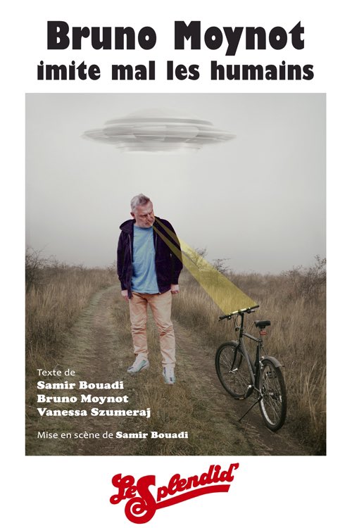 Deux nouvelles chances de découvrir le seul en scène de Bruno Moynot mardi 6 et mardi 13 décembre à 19h au Splendid, c’est fou, barré, absurde et réjouissant, à demain <a href="/BrunoMoynot/">Bruno Moynot off</a> #splendid #theatre #oneman #seulenscene #humour #comedie