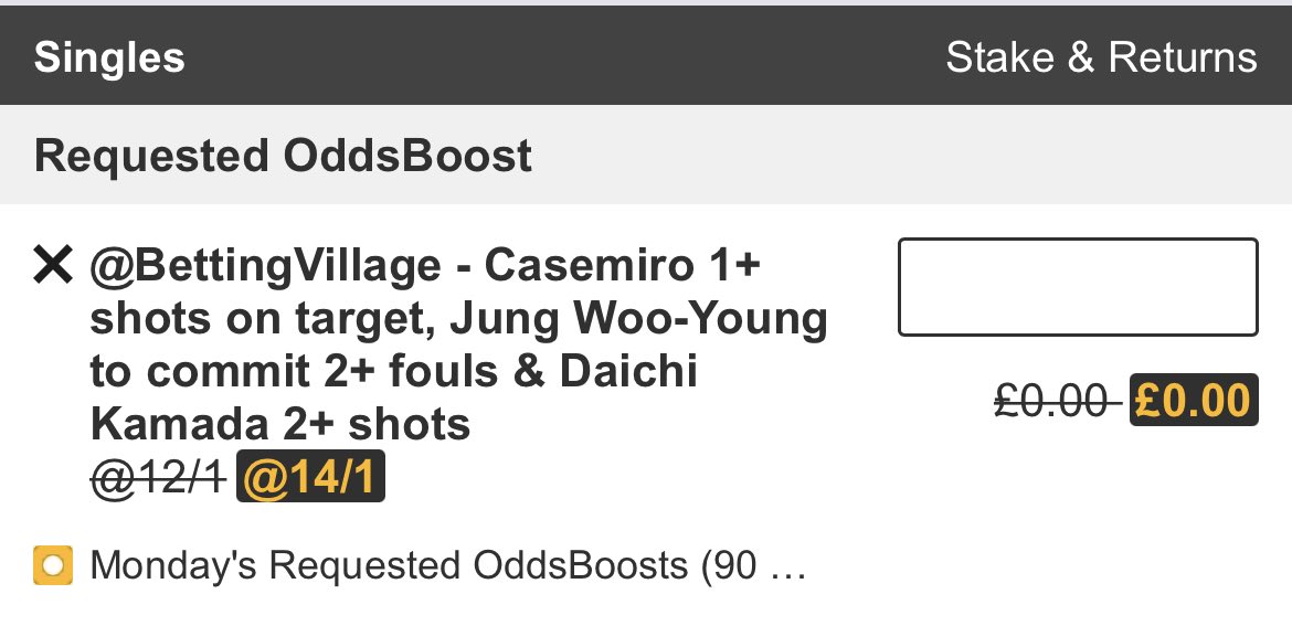 The Betting Village tweet media