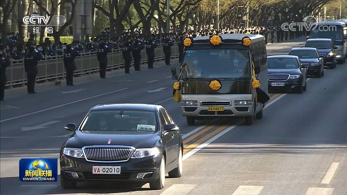 XinHaNewsAgency's tweet image. 江泽民主席永垂不朽🕯