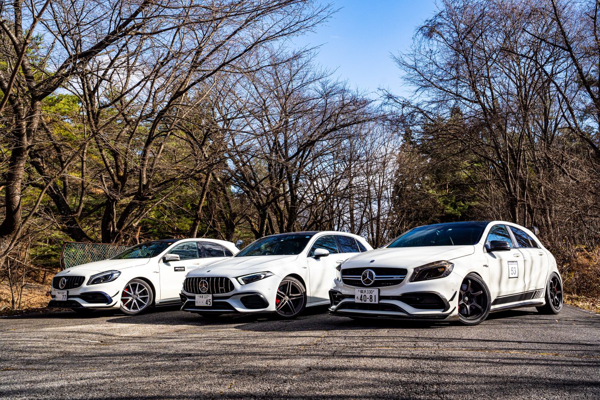 IKEDA381A45's tweet photo. #TMC走行会 
A45×A45S×A45
群馬サイクルスポーツセンター https://t.co/pBw2PhfNRg