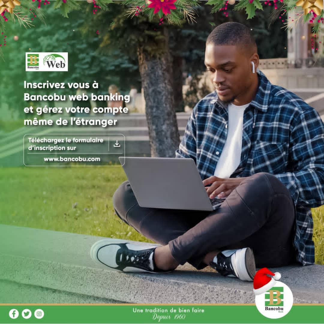 IngoMagazine's tweet photo. Inscrivez vous à Bancobu web banking et gérez votre compte même de l’étranger.
#Burundi
#Banquedigitale #UneTraditiondeBienFaire
#Bankleader
#Finance
#webanking https://t.co/LjyTlsqwrH
