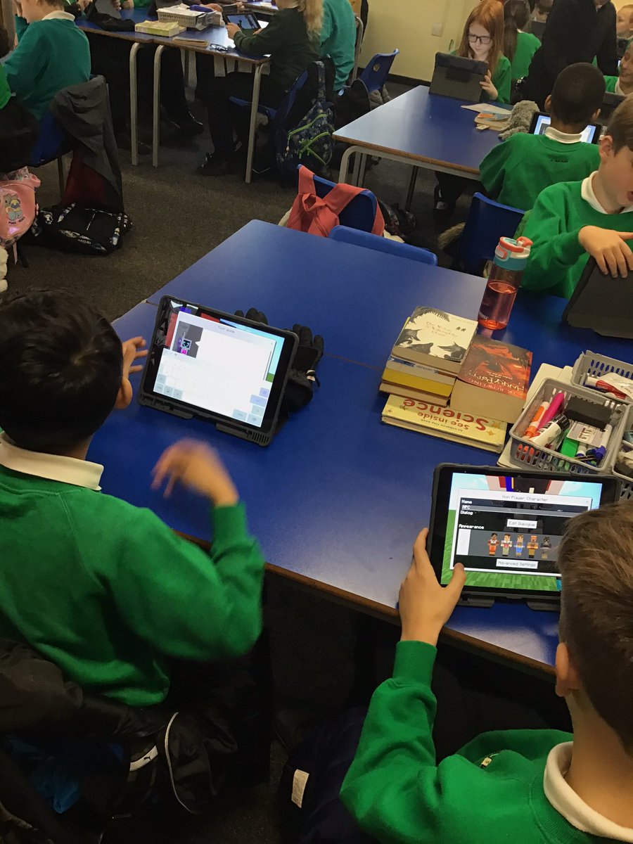 StDavidsCiWPrm's tweet photo. An excellent morning in Dosbarth Wye (Y5) with @ValueAddedEd. We’ve loved learning how to use Mincecraft to inspire our writing and create NPC’s for our worlds! #stdavidsciwWye #stdavidsciwSTEM #MinecraftforEducation https://t.co/kFLZEUPZjc