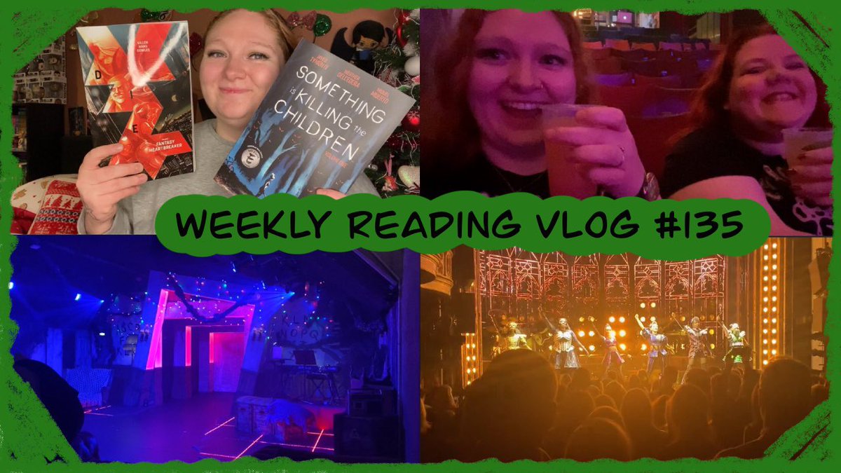 New vlog where I power through the last few days of <a href="/west_end_reads/">West End Readathon</a> and have theatre trips with <a href="/simplytakeit/">A Spoonless Peasant</a> 🥰
youtu.be/J6YwiRxjZoI