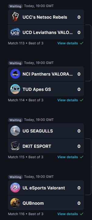 Ireland Esports Collegiate Series tweet media