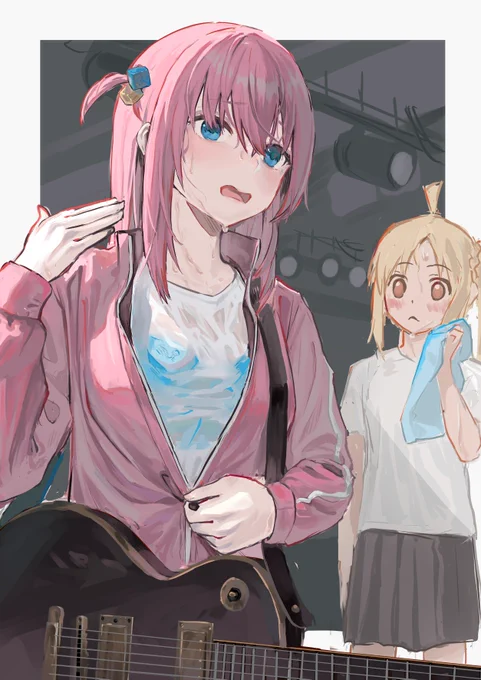 ボッチちゃん夏の練習とか汗ヤバそう#ぼっち・ざ・ろっく 